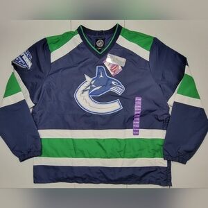 G-III Apparel Group NHL Vancouver Canucks Western Conference Pullover Sz 2XL New